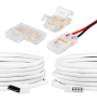 Connectors for LED strips